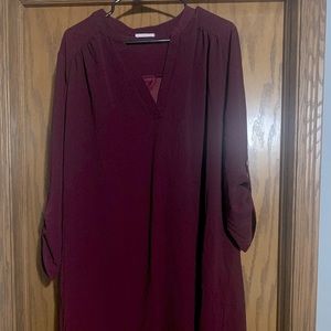 ChicSoul Auburn long sleeves short dress size XL